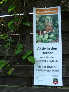 Braker Herbstmarkt - "Aktiv in den Herbst" @ Brake Fußgängerzone | Brake (Unterweser) | Niedersachsen | Deutschland